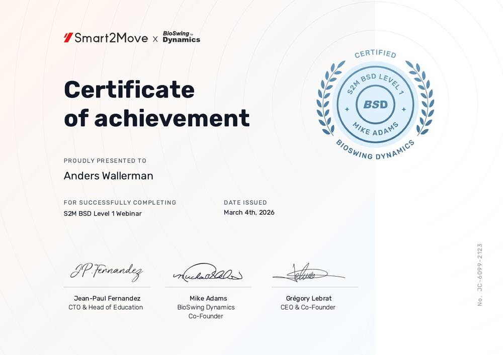 WAUW Performance Lab — bio cert