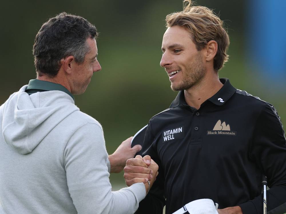 Rory McIlroy och Joakim Lagergren