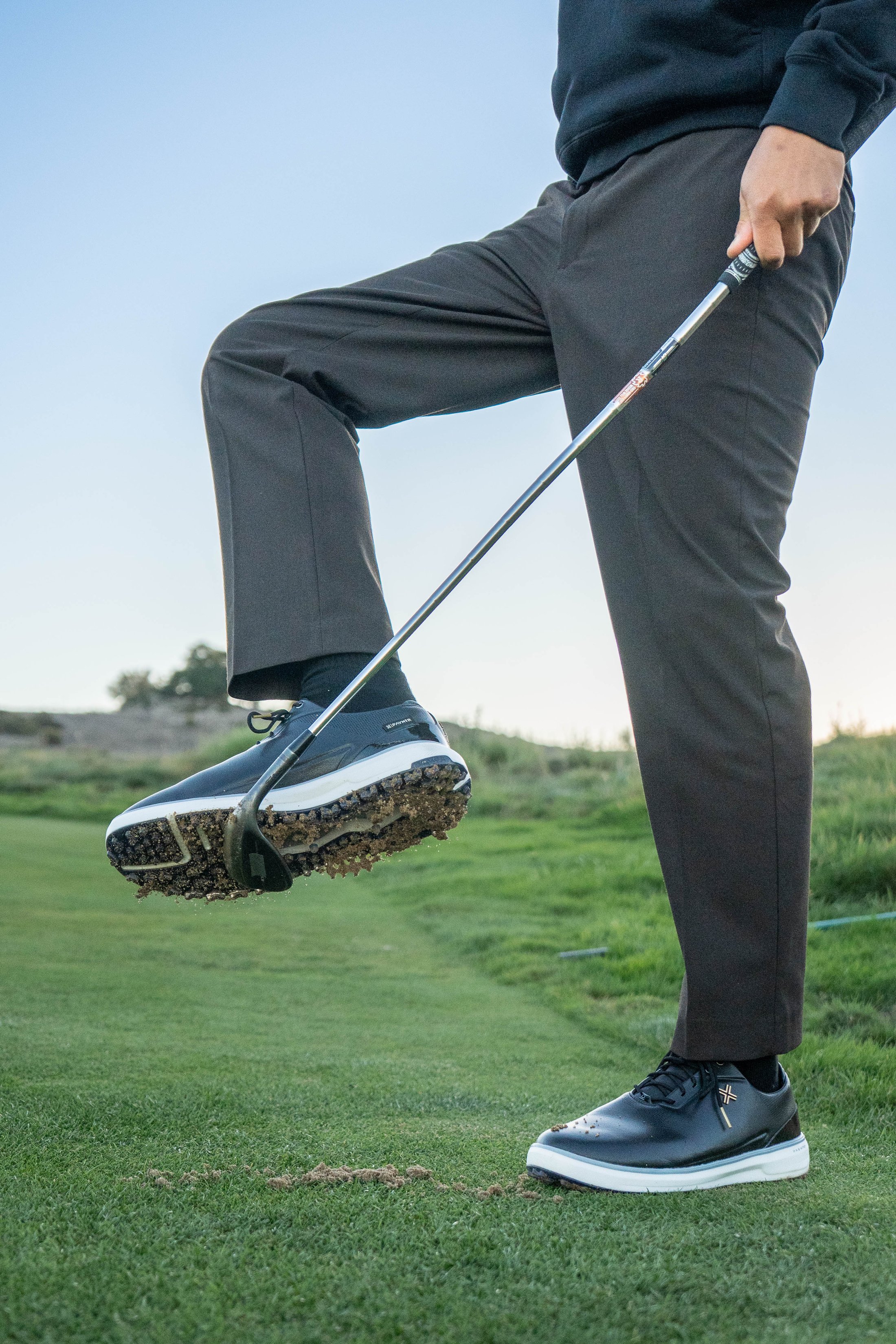3D traction in use — outsole after impact